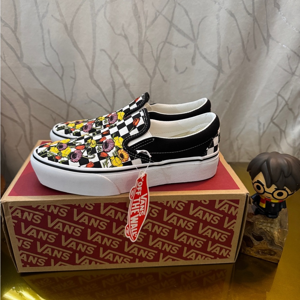 beautiful floral vans sneakers